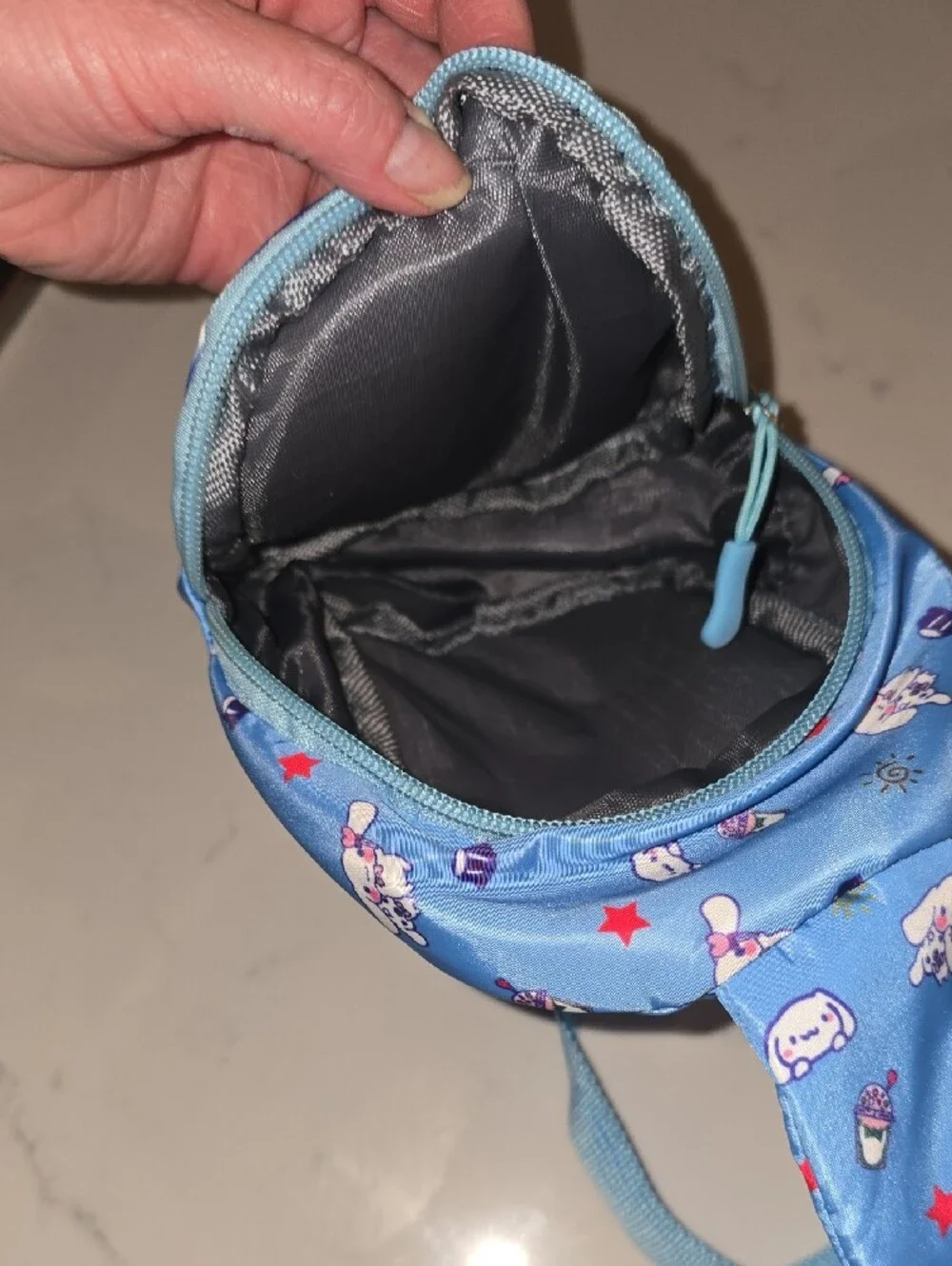 Light Blue Kids Crossbody Pouch